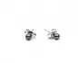 Preview: KlassischerPerlen ohrstecker schwarz button, Sicherheitsverschluss 925er Silber, Gaura Pearls, Estland Preview: KlassischerPerlen ohrstecker schwarz button, Sicherheitsverschluss 925er Silber, Gaura Pearls, Estland